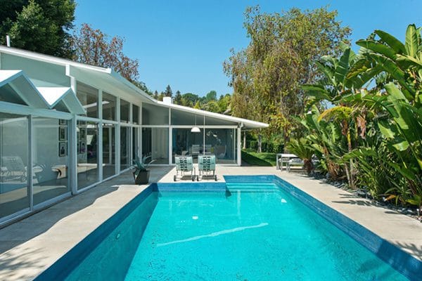 Carl Maston Studio City Home with pool