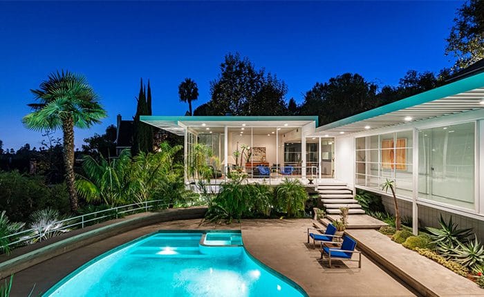 Los Feliz Mid Century Modern home by Neil Johnson