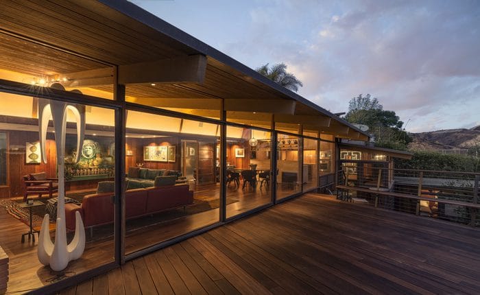 Brentwood Mid Century Home with jetliner views