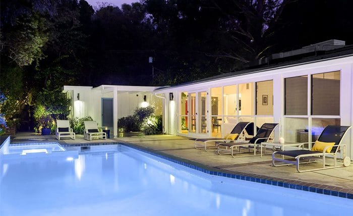Edward Fickett Bel Air home with swimming pool