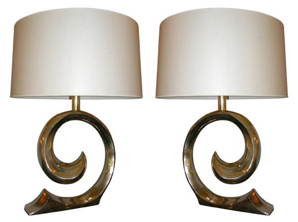 Erwine and Estelle Laverne lamps