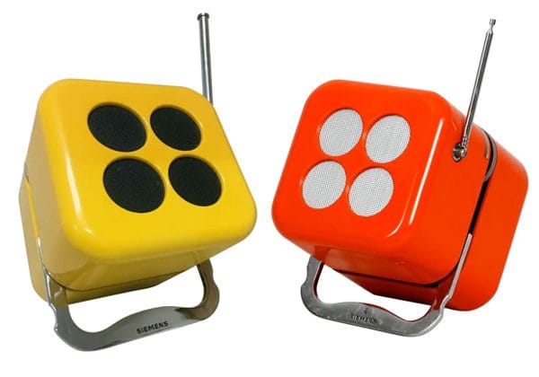 Mario Bellini cube radios