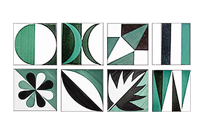 Gio Ponti ceramic floor tiles