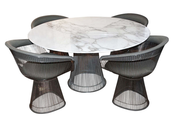 Warren Platner Arabesque Marble Dining Table