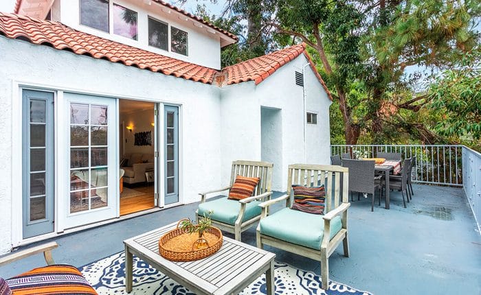Mount Washington Spanish Home with large patio