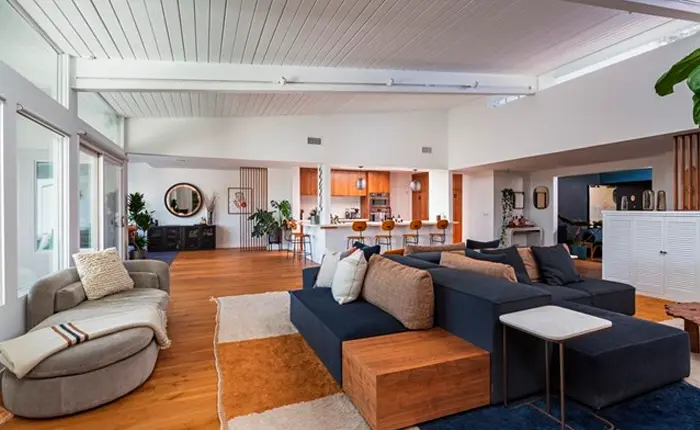Laurel Canyon Mid Century pool home with views of the Hollywood Hills