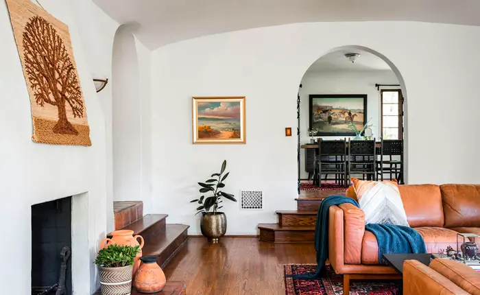 Historic Whitley Heights Spanish Revival home with old world details