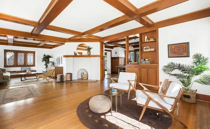 Larchmont Village Craftsman home interior