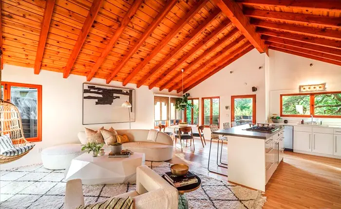 Silver Lake Craftsman Bungalow home with open floor plan