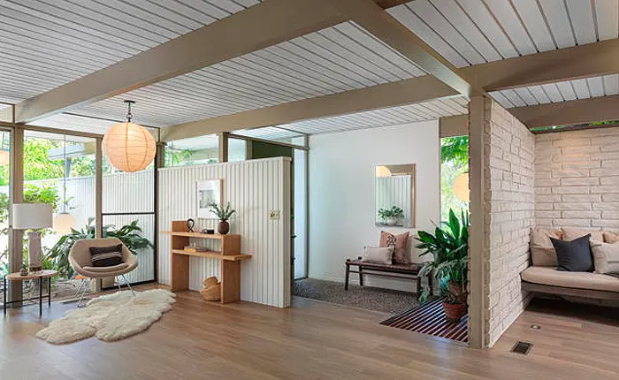 George Bissell architect - Altadena Mid Century Modern home