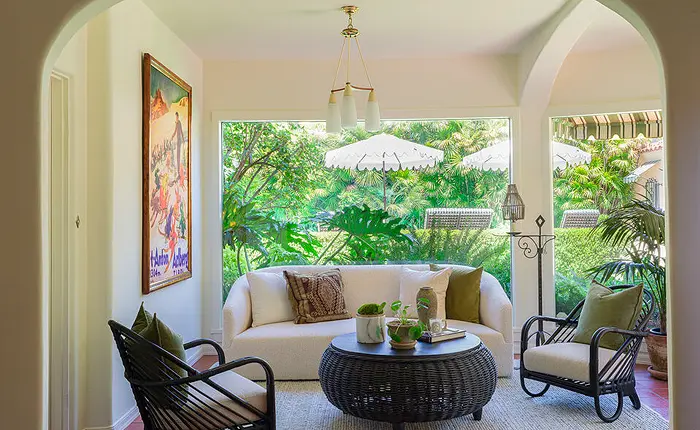 Historic Los Feliz Italianate Spanish Home with outdoor patio by Charles Raymond Spink