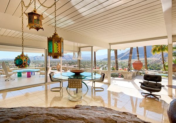 Views of Palm Springs from the William Burgess House