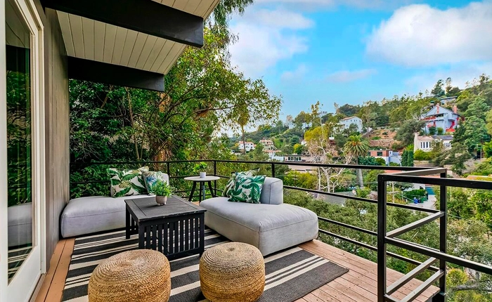Beachwood Canyon mid-century home with views