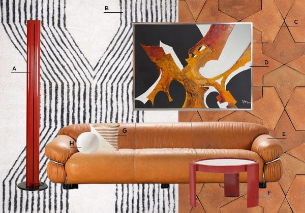 Gianfranco Frattini Italian Design Master - Sesann Sofa