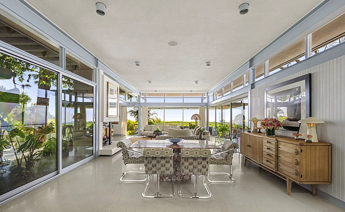 Los Feliz Mid Century Hilltop Home previously owned by actress Rooney Mara and actor Alexander Skarsgard