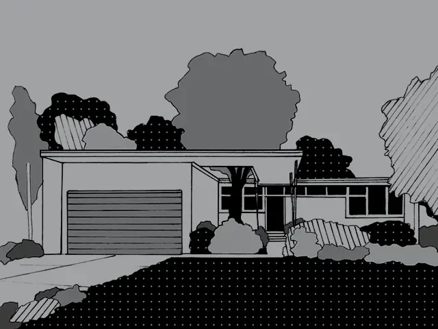Gregory Ain mid century modern house Mar Vista Housing Tract