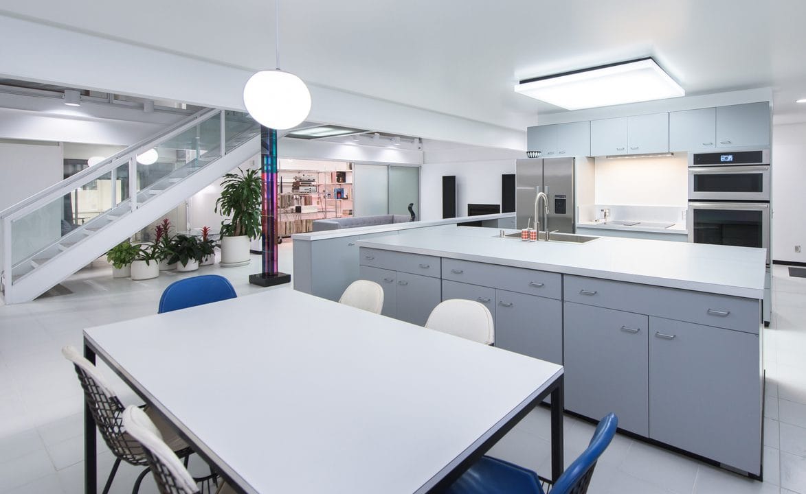 Kitchen view of Pierre Koenig Brentwood Home