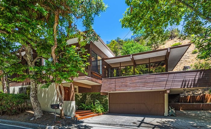 Mandeville Canyon Mid Century Modern home