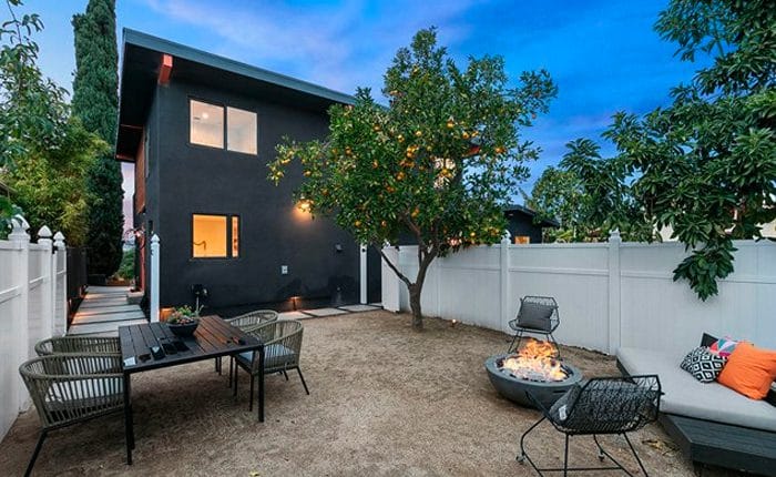 Mid Century Modern Sanctuary back yard