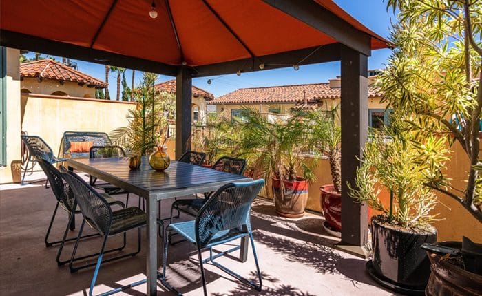 Mediterranean Hollywood Townhouse with rooftop patio