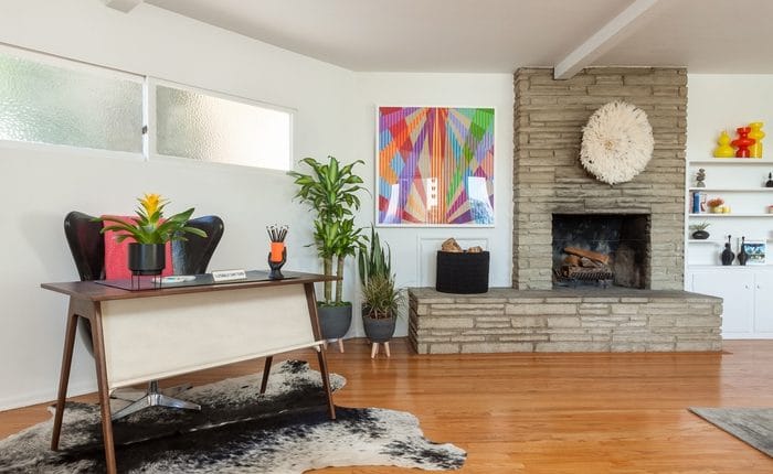 Hollywood Hills Mid Century Home in Beachwood Canyon